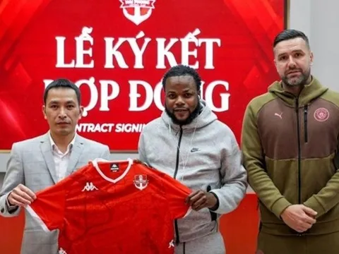 Hải Phòng chiêu mộ Ronaldo Fletcher thay thế Fred Friday