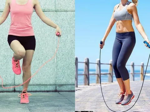Cách nhảy dây giảm cân nhanh, không lo bắp chân bị to