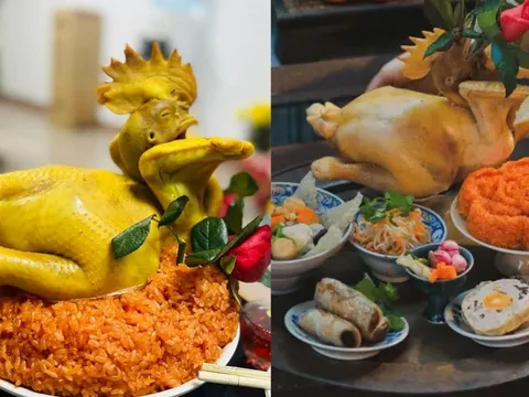 Cúng giao thừa Tết Bính Ngọ 2026, gà cúng đầu quay ra hay vào?