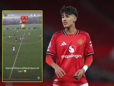Thần đồng MU bức xúc thẻ đỏ, CLB lập tức kháng án