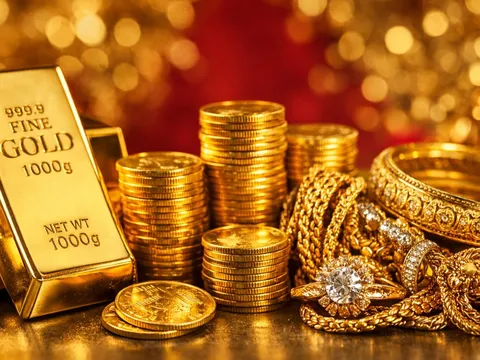 Bảng giá vàng 9999 24K 18K SJC DOJI PNJ hôm nay 11/2/2026