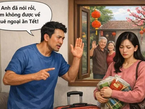 Chồng không cho vợ về nhà ngoại ăn Tết có thể bị phạt đến 10 triệu đồng