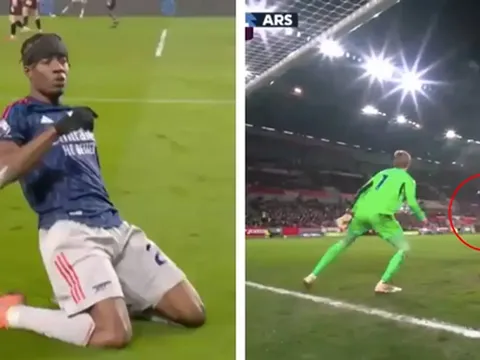 Madueke lập siêu phẩm đánh đầu khiến các chuyên gia trầm trồ