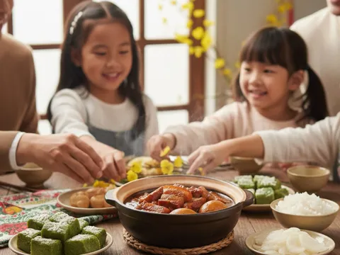 Tết nhà nào cũng có thịt kho trứng: Món ăn quen thuộc nhưng được xem là “gọi lộc”, giữ tài lộc đầu năm