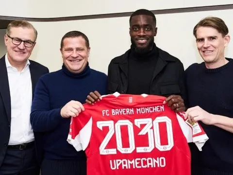 CHÍNH THỨC! Upamecano ký hợp đồng 4 năm với Bayern Munich