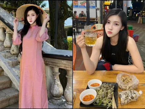 Mê Đình Bắc, hot girl Thái Lan sang Việt Nam đón Tết