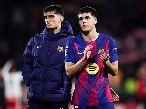 Sao trẻ Barca nổi giận với trọng tài sau trận thua Girona