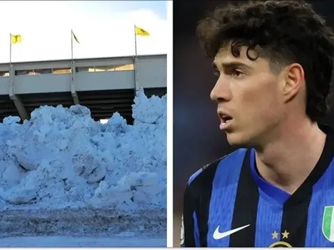 Bodo/Glimt dọn 80 tấn tuyết đấu Inter Milan