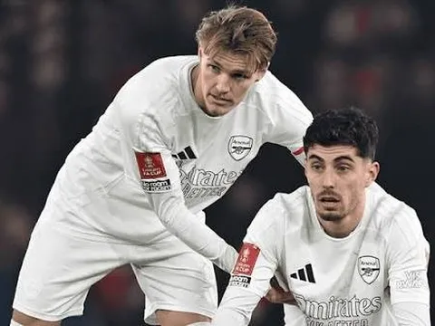 Arteta gạch tên Odegaard và Havertz trận gặp Wolves