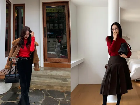 4 cách phối đồ màu đỏ giúp vẻ ngoài nổi bật mà vẫn tinh tế