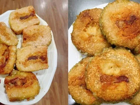 Mẹo rán bánh chưng giòn rụm, không ngấm dầu mỡ, ăn không ngấy