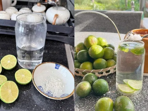 Uống nước chanh muối theo cách này giúp nhuận tràng, thải độc, giúp giảm cân nhanh