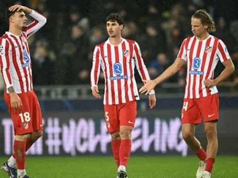 Rượt đuổi 6 bàn, Atletico Madrid đánh rơi chiến thắng khó tin trước Brugge