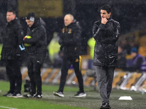 Arteta cay đắng thừa nhận Arsenal xứng đáng bị mất điểm