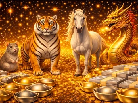 Từ 20/2 đến 25/2, 3 con giáp Nảy Lộc Sinh Tài, rủ nhau gánh lộc