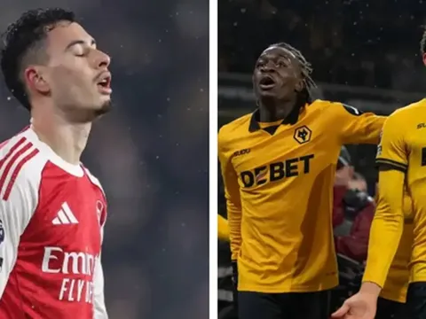 Wolves tung video mỉa mai Martinelli diễn kịch