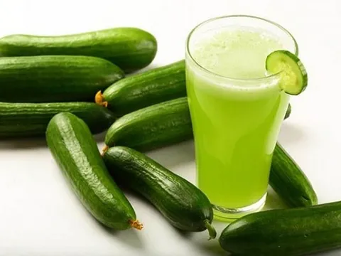 Dưa chuột hỗ trợ đào thải độc tố khỏi cơ thể cực tốt