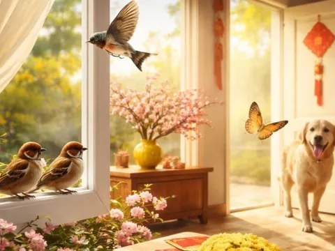 5 con vật đến nhà đầu năm có lộc, cuối năm Tiền về