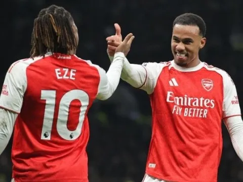 Gabriel Magalhaes khiêu khích Tottenham sau trận derby London