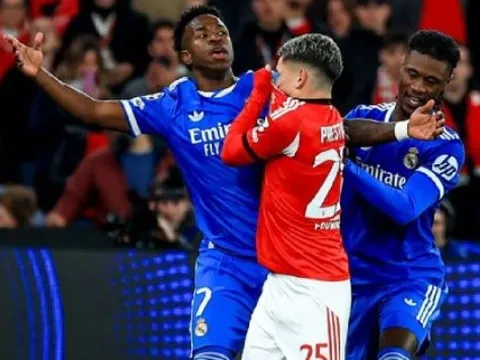 Rui Costa tuyên bố Prestianni không kỳ thị Vinicius Junior