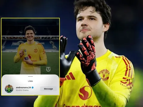 Onana công khai thả tim chúc mừng đàn em Lammens