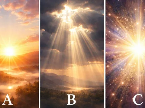 Quiz: Chọn 1 hình ảnh ánh sáng để xem lời mách của Thần Tài để giúp bạn bật mạnh trong công việc