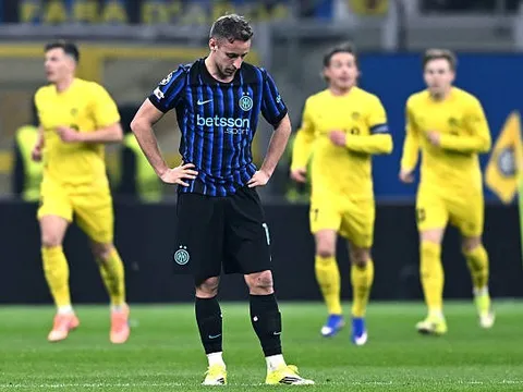 Inter vỡ mộng Champions League và cái giá của ảo vọng Serie A