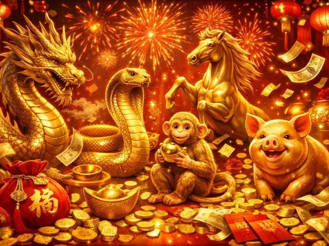 3 con giáp tưởng Chạm Đáy vận hạn mà Lật Ngược tình thế, lên đỉnh tiền tài