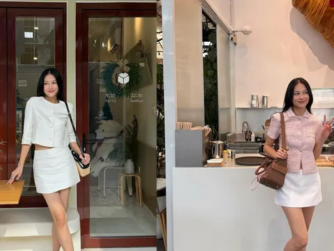 Chân váy trắng và sức hút thanh lịch: Bí quyết mặc đẹp như Phương Khánh