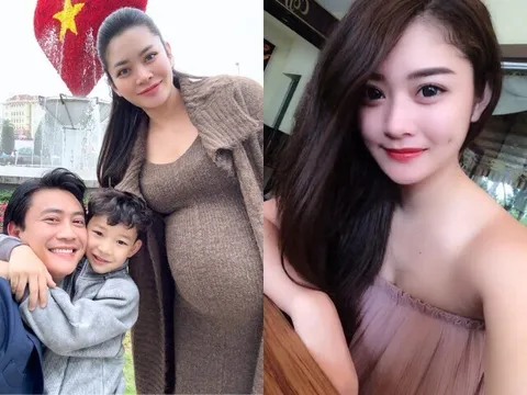Thượng úy công an đẹp trai nhất VTV khoe vợ hot girl bầu sắp vỡ chum, con gái đầu lòng 15 tuổi nay có thêm em