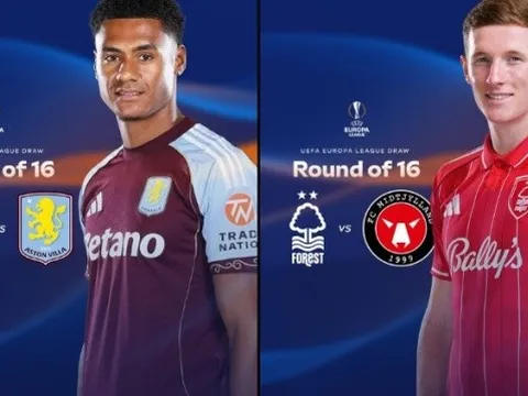 Bốc thăm Europa League: Aston Villa đấu Lille; Betis chạm trán Panathinaikos