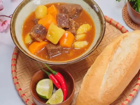 Cách nấu bò sốt vang thơm ngon, càng ăn càng cuốn