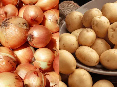 Vì sao không được để khoai tây chung với hành tây?