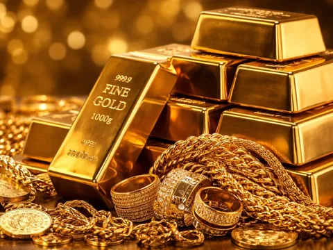 Bảng giá vàng 9999 24K 18K SJC DOJI PNJ hôm nay 1/3/2026