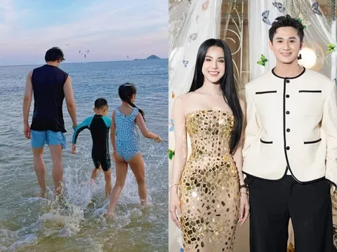 Sao Việt 24h: Nhìn bạn trai kém 11 tuổi chăm 2 con riêng của mình cực khéo, Diệp Lâm Anh hạnh phúc bình luận