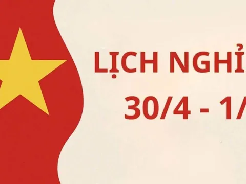 Lịch nghỉ Giỗ Tổ Hùng Vương và 30/4 - 1/5 năm 2026 chi tiết: Có nghỉ 9 ngày liên tiếp?
