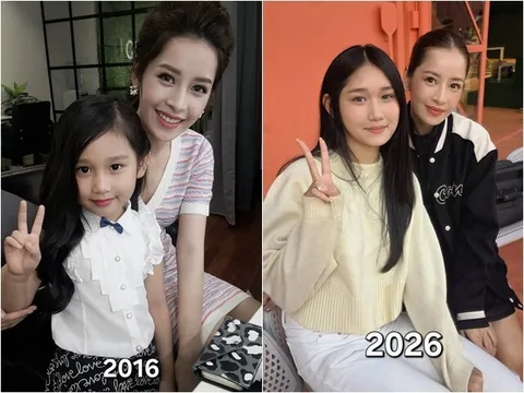 Bé gái đáng yêu bên Chi Pu 10 năm trước nay lớn xinh ngang cô: Là con Phó Giám đốc, cháu cố Thứ trưởng