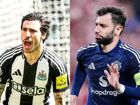 St James’ Park chờ cuộc so tài giữa Bruno Fernandes và Tonali
