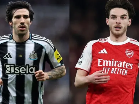 Giỏi hơn Rice, Tonali là mảnh ghép MU cần thay Casemiro