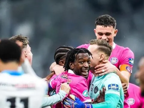 Thua luân lưu oan nghiệt, Marseille dừng bước tại Cúp Quốc gia