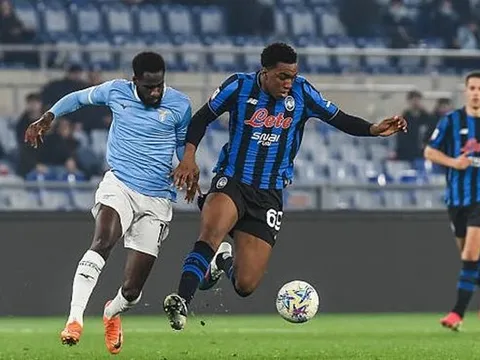 Kịch tính phút cuối, Lazio và Atalanta bất phân thắng bại