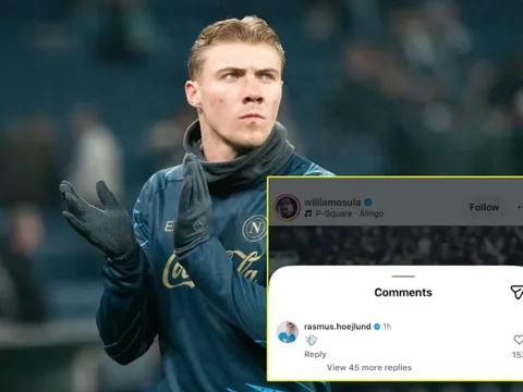 Hojlund chọc giận fan MU khi khen người hùng Newcastle