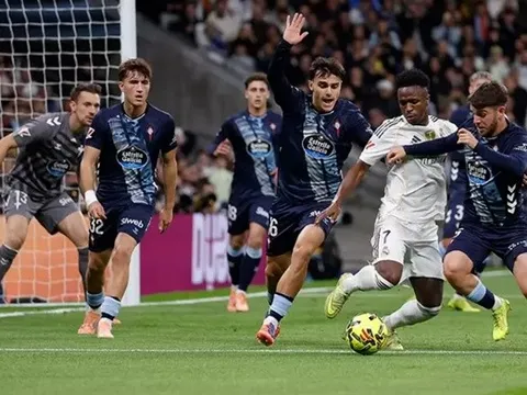 Soi trận Celta Vigo vs Real Madrid: Vinicius đơn độc gánh đội