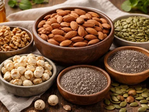  5 loại hạt giúp ngủ ngon, giảm stress tự nhiên, dễ tìm trong căn bếp