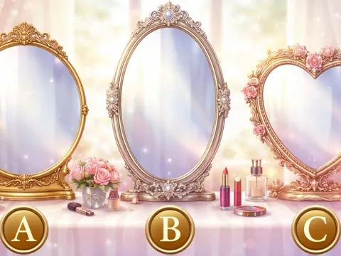 Quiz: 3 chiếc gương trước mặt, bạn nhìn vào gương nào? Sự thật về con người bạn sẽ lộ rõ