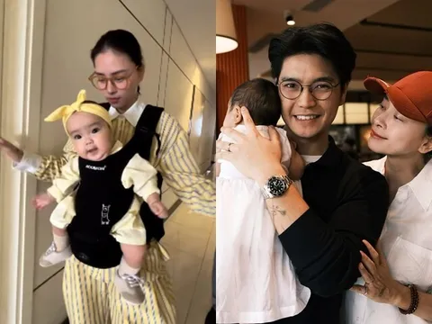 Sao Việt 24h: Ngô Thanh Vân diện đồ đôi nhún nhảy cùng con gái, bé Gạo có khuôn mặt "sao y bản chính" của bố Huy Trần