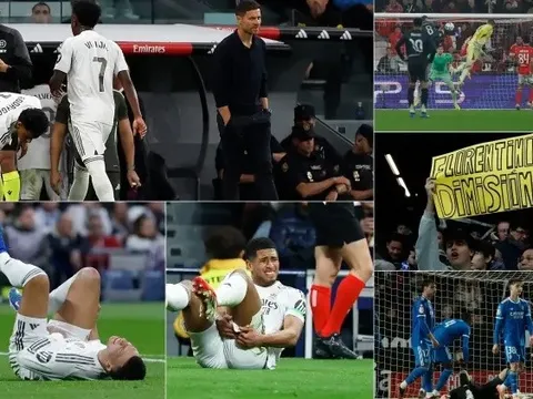 Cơn bão hoàn hảo đang nhấn chìm Real Madrid