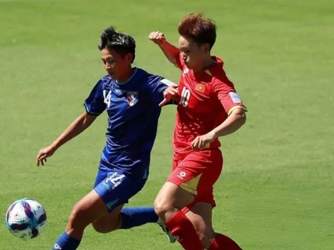 Tuyển nữ Việt Nam thua Đài Bắc Trung Hoa tại Asian Cup 2026