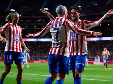 Nico Gonzalez lập cú đúp, Atletico thắng kịch tính Real Sociedad