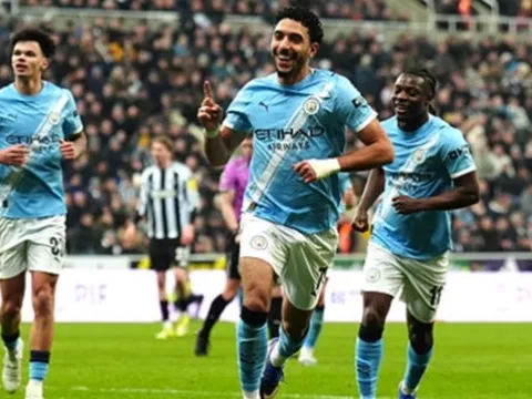Cú đúp của Marmoush giúp Man City tiễn Newcastle rời sân chơi FA Cup
